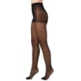 thumbnail image 2 of INC International Concepts Collants Horizontaux à Ruban pour Femmes, Noir, Très Petit / Petit, 2 of 4