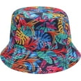 thumbnail image 1 of Unisex Cute Print Bucket Hat Summer Travel Fisherman Cap for Women Men Teens, 1 of 5