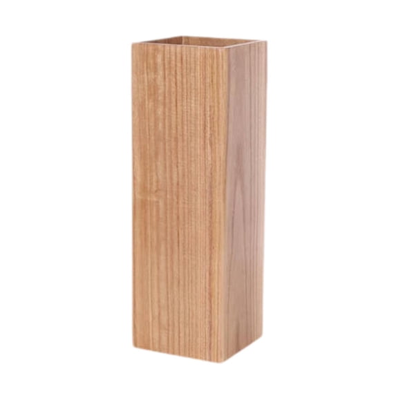 Vsenkes Umbrella Storage Bucket Convenient Home for Supermarket Entryway Living Room Light wood Color