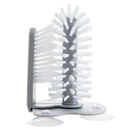 

GIFZES 1 Set Glass Cleaner Removable Decontamination Double-headed Wall Suction Cup Brush for Home