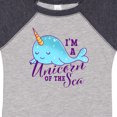 thumbnail image 4 of Inktastic Cute Narwhal I'm a Unicorn of the Sea Girls Baby Bodysuit, 4 of 5