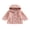 Pink, variant on Bagilaanoe Little Girl Boy Hooded Jacket Long Sleeve Plush Coat with Pockets 3T 4T 5T 6T 7T Kids Fall Winter Casual Outwear