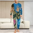 thumbnail image 6 of Blue'S Clues Women Men Pajamas Zipper Onesie Jumpsuit Hooded One Piece Sleepwear, 6 of 8