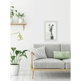 thumbnail image 4 of white llama framed painting print, 4 of 6