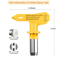 thumbnail image 2 of Airless Paint Nozzles and Filters Set Spraying Machine Tips Airless Paint Sprayer Nozzle Filter Spraying Accessory, 2 of 5