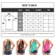 thumbnail image 5 of Qarigey Camisa de color liso sin mangas con cuello halter para mujer Prendas para la parte del cuerpo Café METRO, 5 of 6
