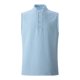 thumbnail image 3 of pstuiky Camiseta sin mangas para hombre, Camisa básica semiabierta sin mangas para hombre de verano, informal, de color sólido, sin mangas, con solapa y cuello de jardín Camisas para hombres l, 3 of 8