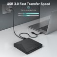thumbnail image 3 of USB 3.0 Portable 5" CD R/RW DVD Disk Reader Burner Player Recorder External, 3 of 6