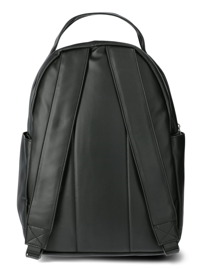 black mini leather dome backpack No Boundaries Women's Dome Backpack, Black