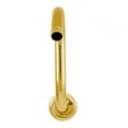 thumbnail image 4 of Westbrass 1/2" IPS x 8" S-Shaped Wall Mount Shower Arm with Flange, Polished Brass, 4 of 5