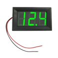 thumbnail image 2 of DYNWAVECA DC 4.5-30V Digital meter - LED Display Meter For Car , 48x29x22mm Green, 2 of 7