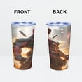 thumbnail image 2 of Deadpool Tasse de Voyage Personnalisée avec Impression Iconique, durable avec Isolation, 2 of 7