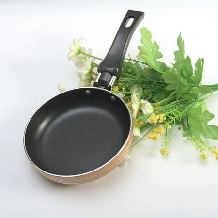 

Pan Practical Multifunctional Heat Resistant Mini Kitchen Supplies With Handle Frying Non-stick Aluminum Easy Clean