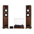 thumbnail image 1 of Fluance RT82 Vinyl Turntable Record Player, Ortofon OM 10 Cartridge, Ri91 Powered Floorstanding Speakers, PA10 Preamp, 1 of 8