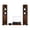 Walnut, variant on Fluance RT82 Vinyl Turntable Record Player, Ortofon OM 10 Cartridge, Ri91 Powered Floorstanding Speakers, PA10 Preamp