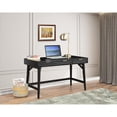 thumbnail image 2 of Origins by Alpine Black Pearl Large Wood Desk in Black, 2 of 4