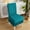 Vert58492, variante sur Housse de Chaise Extensible / Amovible Lavable Antidérapante / Nylon Spandex / 50-38cm / Maison Cuisine Banquet Hôtel / Installation Facile Propre / Vert Bleu Beige / Texture Velours Jacquard Moderne