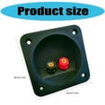 thumbnail image 5 of Banana Socket Speaker Terminals Speaker Connection Box Speaker Accessories Coppers Junction Clip Square Junction Box, 5 of 8