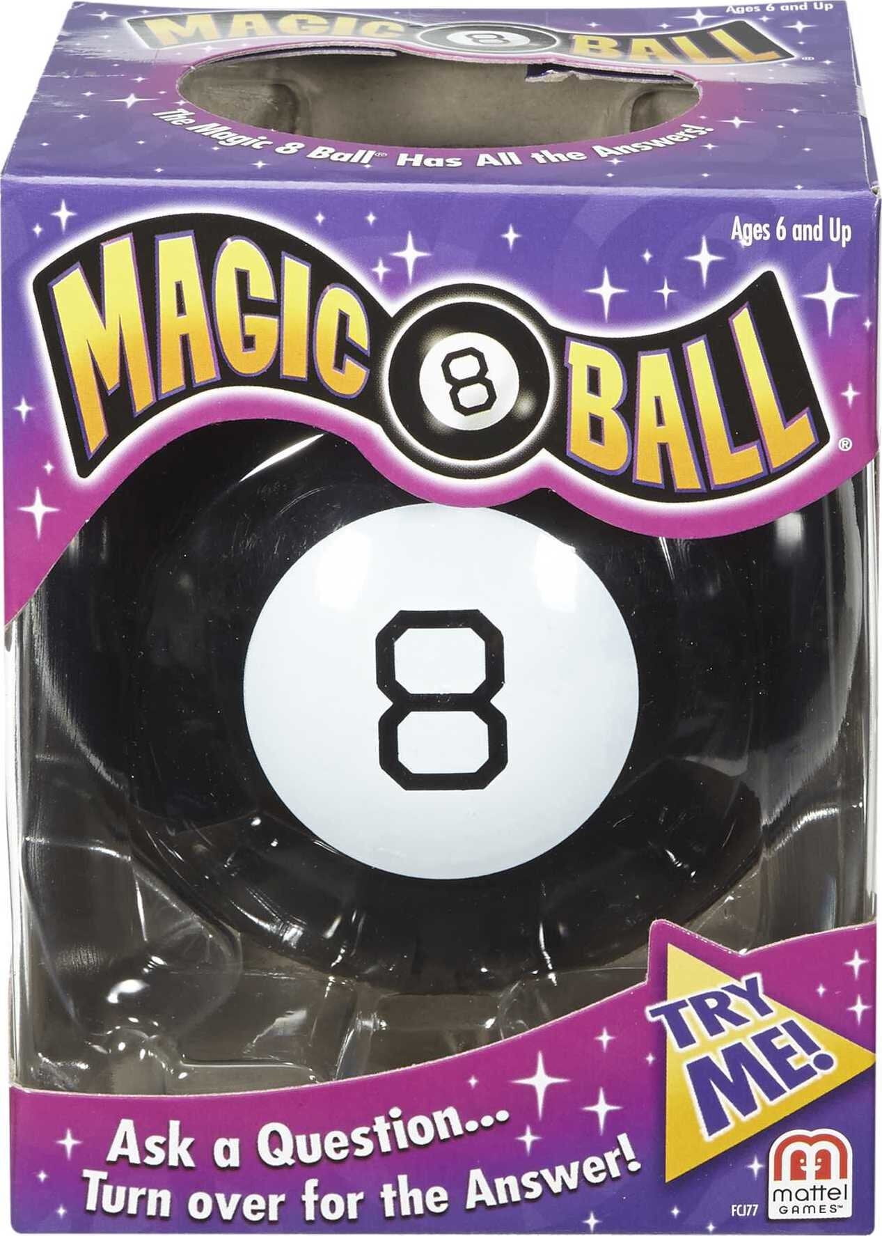 Magic 8 Ball, Classic Fortune Telling Teller Original Game, New Magic 8 Ball  Toys And Games, Retro Theme Fortune Teller, Ask A Question And Turn Over  For Answer - Temu