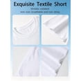 thumbnail image 6 of A Men's Short Sleeved T-Shirt With Line Graffiti Snoopy Pattern Print, Comfortable And Breathable, Suitable For Daily Wear In Spring And Summer., 6 of 8