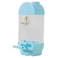 thumbnail image 2 of Comedero automático para pájaros, resistente y antisalpicaduras, para loros y agapornis. Azul, 2 of 9