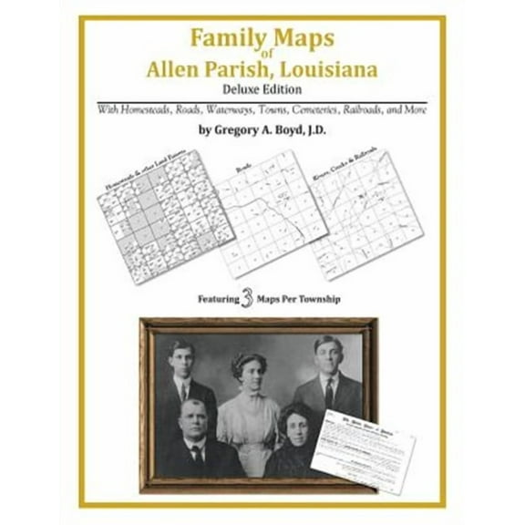 Family Maps of Allen Parish, Louisiana