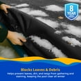 thumbnail image 5 of Blue Wave 16' x 36' Rectangular Rugged Mesh In Ground Pool Winter Cover, 5 of 7