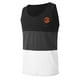 thumbnail image 3 of Hombres Casual Moda Patchwork Impresión Pullover Cuello Redondo Deportes Tanque, 3 of 6
