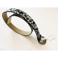 thumbnail image 1 of Jessica Simpson Cow Print Belt Black/White, 1 of 2
