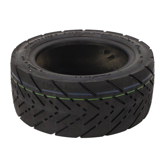 Neumático de vacío sin cámara de 11 pulgadas, 90/65-6,5, goma antideslizante, a prueba de explosiones, súper resistente al desgaste, neumático sin cámara para patinete eléctrico