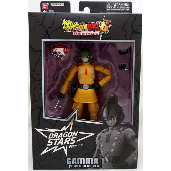 Dragonball Super Super Héros 6 Pouces Figurine Étoiles Dragon - Gamma 1 (Rouge)