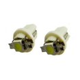 thumbnail image 2 of 10pcs T5 B8.5D Car Gauge LED Dashboard Instrument Panel Light Bulb White 12V, 2 of 8