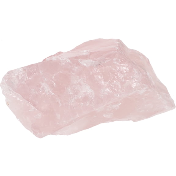 LOLIPPYY Pink Rose Quartz Crystal Stone Decoration for Conference Table and Desktop Ornament