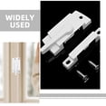 thumbnail image 4 of KAKOWELY 2 Sets Window Locks For Horizontal Sliding Windows Child Window Locks Vinyl Window Locks,2.95X"X1.02"X0.71", 4 of 4