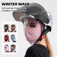 thumbnail image 4 of Balaclava Ski Mask Head Mask Full Face Mask Windproof Unisex Winter Warm Mask with Ear Cove Full Face Protection Headgear Masks Riding Windproof Balaclava Ski Mask, 4 of 8