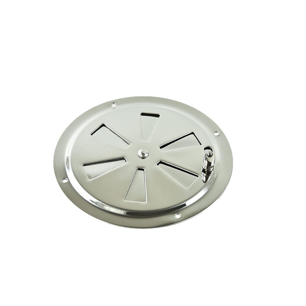 2PCS 5" Round Butterfly Ventilator Vent Cover Stainless Marine Yacht Cabin Part