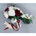 thumbnail image 2 of Ramo romántico de boda, ramos de novia, ramo de dama de honor artificial si, 2 of 9