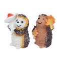 thumbnail image 4 of Hedgehog Ornament, Hedgehog Figurines Cute Synthetic Resin For Study For Children For Bedroom ANGGREK Otros, 4 of 8