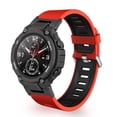 thumbnail image 1 of TIMIFIS Watch Bands Soft Two Color Silicone Watch Band Straps Compatible For Amazfit T-Rex/ Pro Gift, 1 of 3