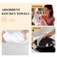 thumbnail image 6 of Black Bear Kitchen Towel Dish Cloths Set of 1, Microfiber Soft Kitchen Hand Towels, Vintage Forest Cabin Animals Silhouette Absorbent Quick Drying Dishcloths 18 x 28 Inches, 6 of 8