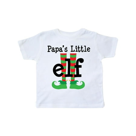 - Papa's Little Elf Toddler T-Shirt
