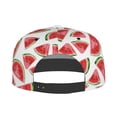 thumbnail image 2 of Kdxio Hand Drawn Watermelon Print Snapback Hat for Men Women,Adjustable Baseball Cap, 2 of 7