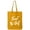 Gold, variant on Treat Yo' Self Cotton Canvas Tote Bag