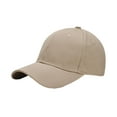thumbnail image 1 of kurtrusly Sun Protection Baseball Cap Universal Size For Outdoor Adventures Universal Baseball Cap Polyester Outdoors Sun Cap khaki 1Set, 1 of 6