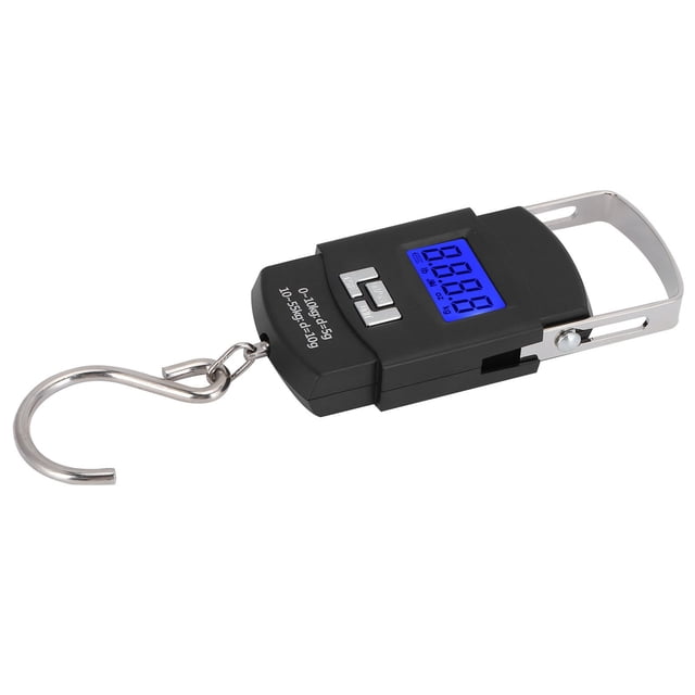 Gupbes Electronic Scale 55KG Portable Digital Scale With Hanging Hook For Fishing Express Luggage,Digital Scale,Weighing Tool