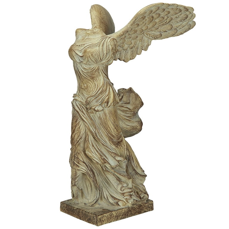 toewijzen Botanist honderd Nike, Winged Victory Goddess Statue, Classical Asian designs create a  tranquil Eastern oasis in your home or garden, Theme: Angels & Cherubs -  Walmart.com