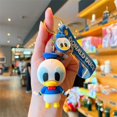 thumbnail image 1 of New Anime Cartoon Disney Keychain Mickey Mouse Minnie Figure Donald Duck Piglet PVC Key Chain Model Kids Toys Children GiftChina Gong Bohan LED, 1 of 2