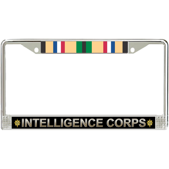 U.S. Army Intelligence Corps Gulf War Veteran License Plate Frame