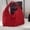Red, variant on Tote Bag Shoulder Bag Shoulder Bag Tote Bag Hobo Bag Casual Commute Handbag Slouchy Shopper Purse Large Bag For Women Red