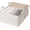 Beige（Cotton-linen）, variant on StorageWorks Fabric Storage Bins, Large Storage Baskets with Metal Frame, Closet Organizers with Handles, 2-Pack, Black